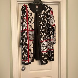 Chico’s size 3 (size 16-18) beautiful, like new jacket.